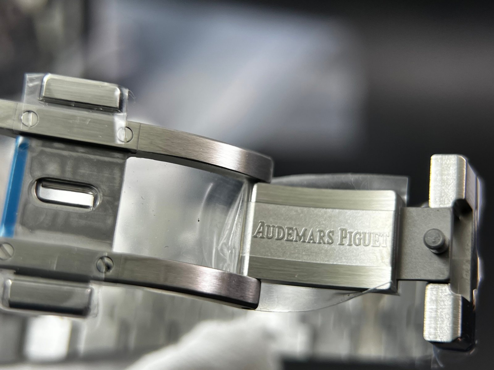 Royal Oak 41mm 15500 SS APSF 1:1 Best Edition White Textured Dial on SS Bracelet A4302 Super Clone - Image 8