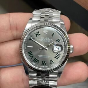DateJust36 126234 904L SS Clean Factory Best Edition Wimbledon Dial on Jubilee Bracelet S3235