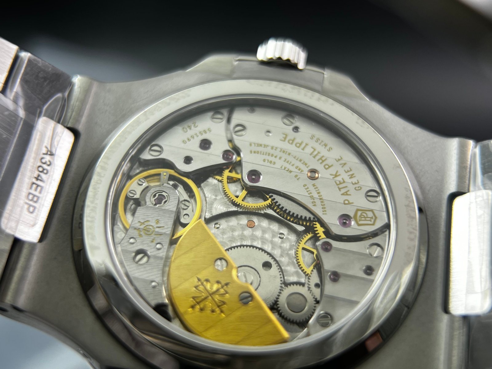 Nautilus 5712 PPF SS 1:1 Best Edition Blue Dial on SS Bracelet A240 Super Clone - Image 6