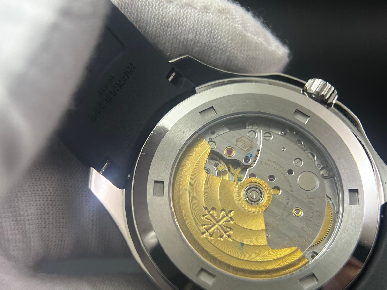 Aquanaut 5167 SS Tiffany Gray Dial on Black Rubber Strap Based on 3KF Super Clone V2 - Image 10