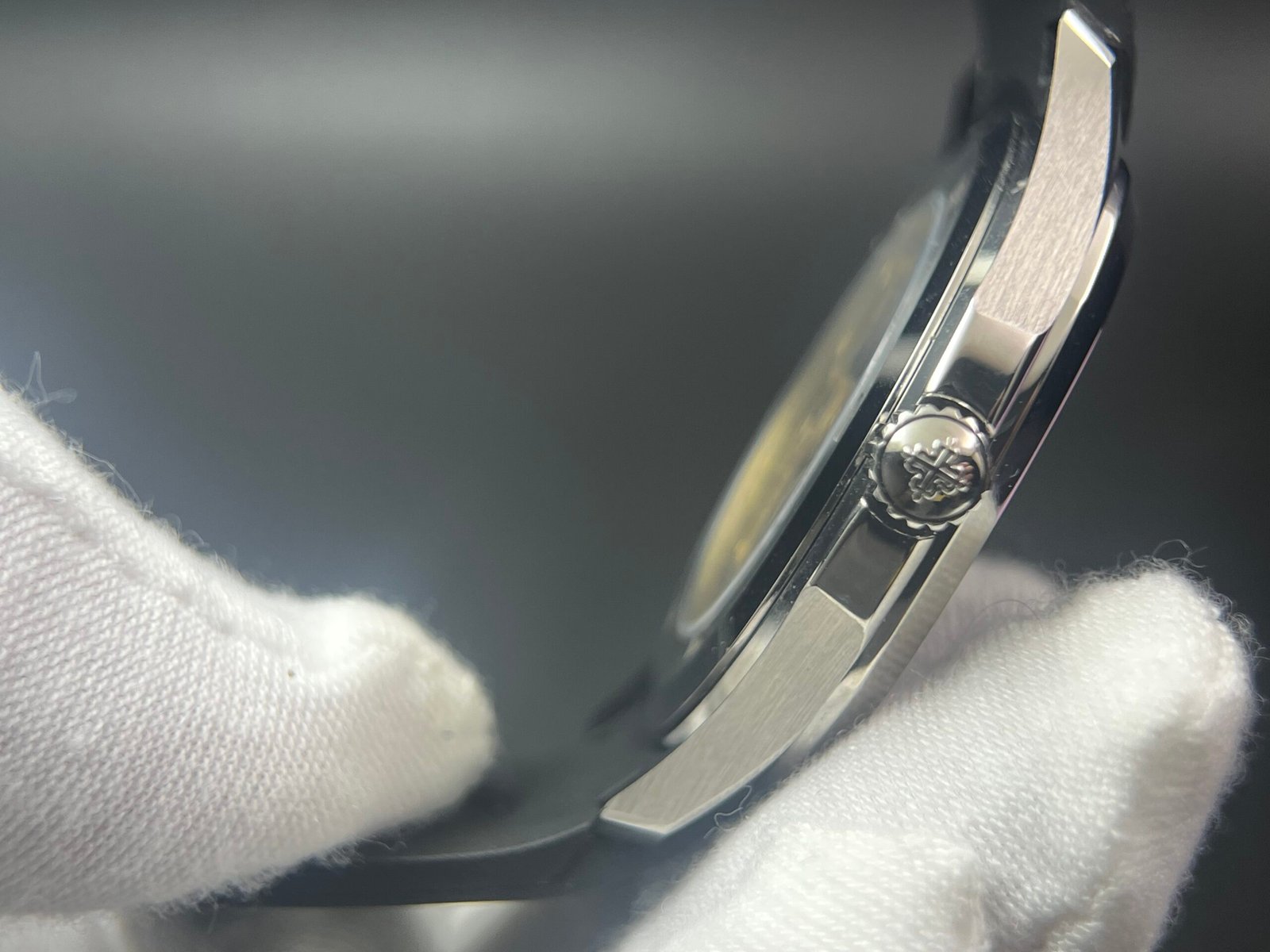 Aquanaut 5167 SS Tiffany Gray Dial on Black Rubber Strap Based on 3KF Super Clone V2 - Image 12