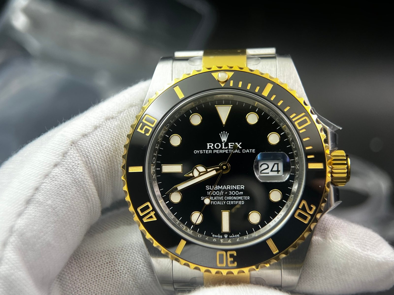 Submariner 41mm 126613 LN Black Ceramic 904L Steel Clean Factory 1:1 Best Edition VR3235 - Image 3