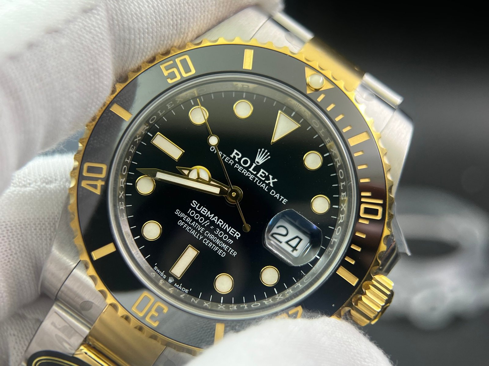 Submariner 41mm 126613 LN Black Ceramic 904L Steel Clean Factory 1:1 Best Edition VR3235 - Image 6