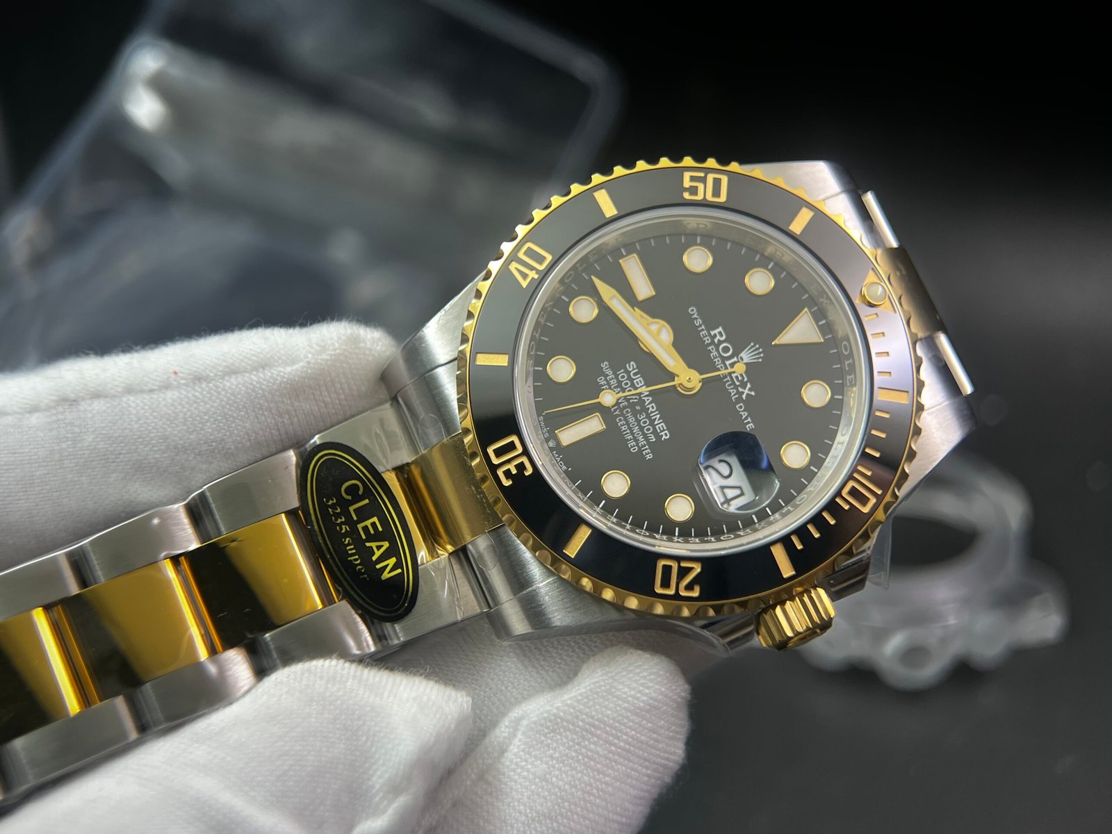 Submariner 41mm 126613 LN Black Ceramic 904L Steel Clean Factory 1:1 Best Edition VR3235 - Image 7