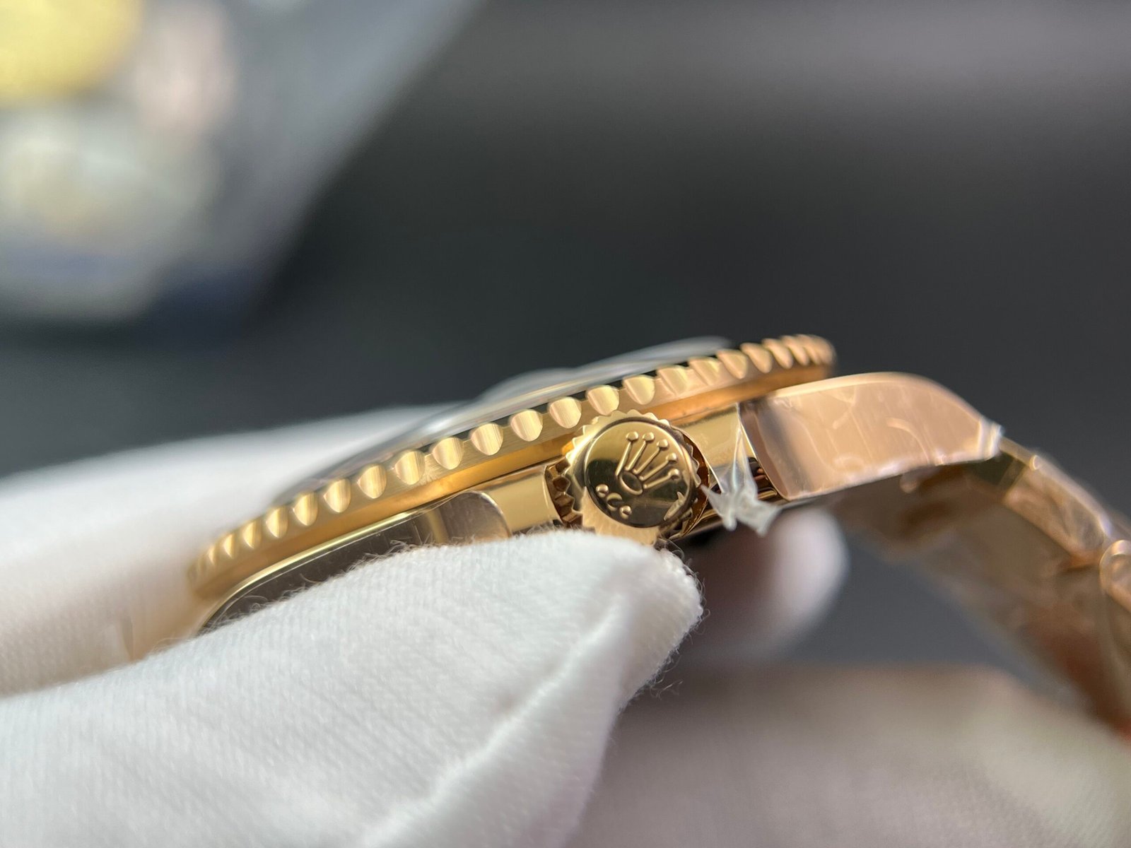 GMT-Master II 126715 CHNR Black/Brown Ceramic Clean Factory 1:1 Best Edition on RG Bracelet DD3285 - Image 8