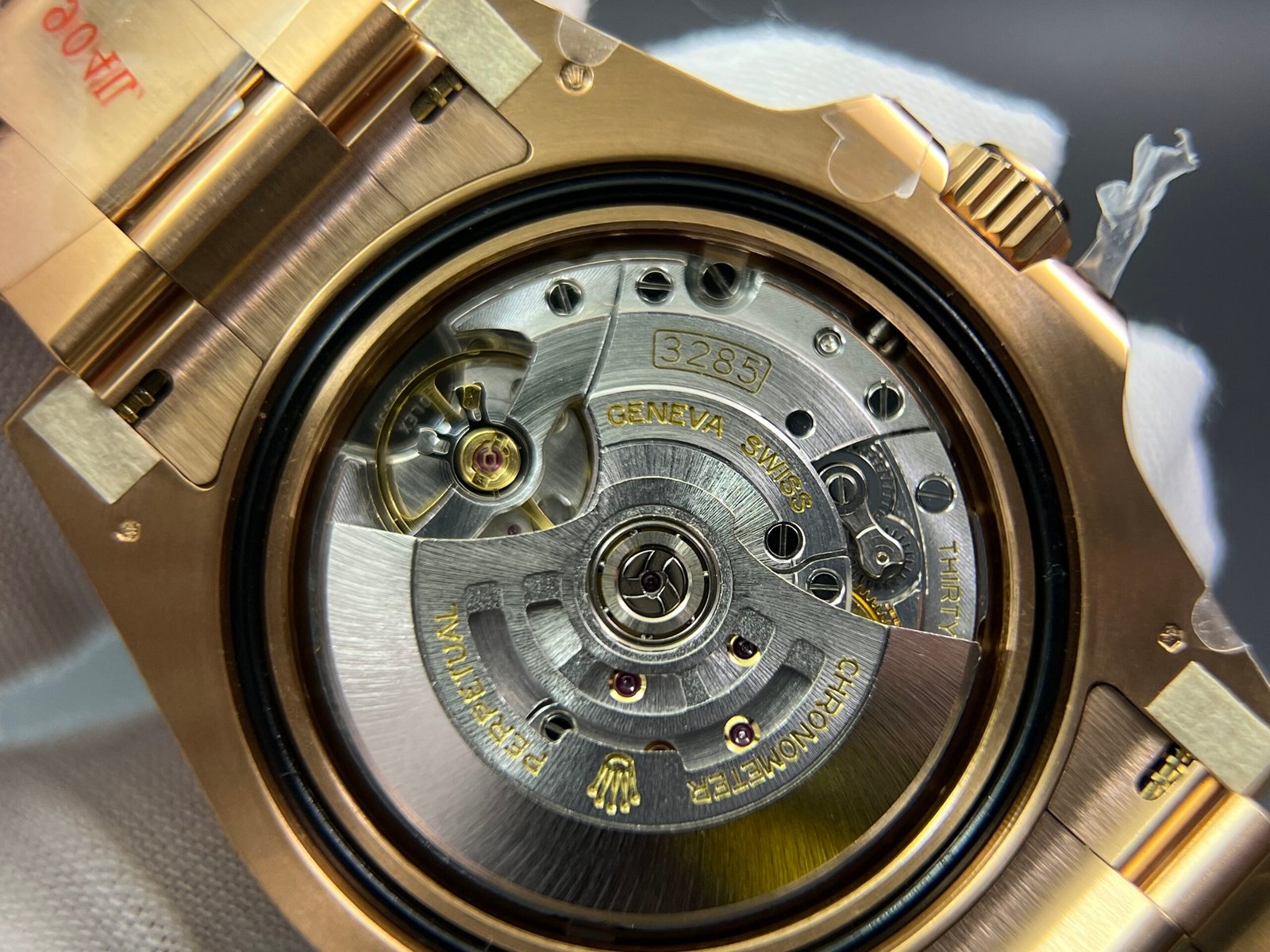 GMT-Master II 126715 CHNR Black/Brown Ceramic Clean Factory 1:1 Best Edition on RG Bracelet DD3285 - Image 9