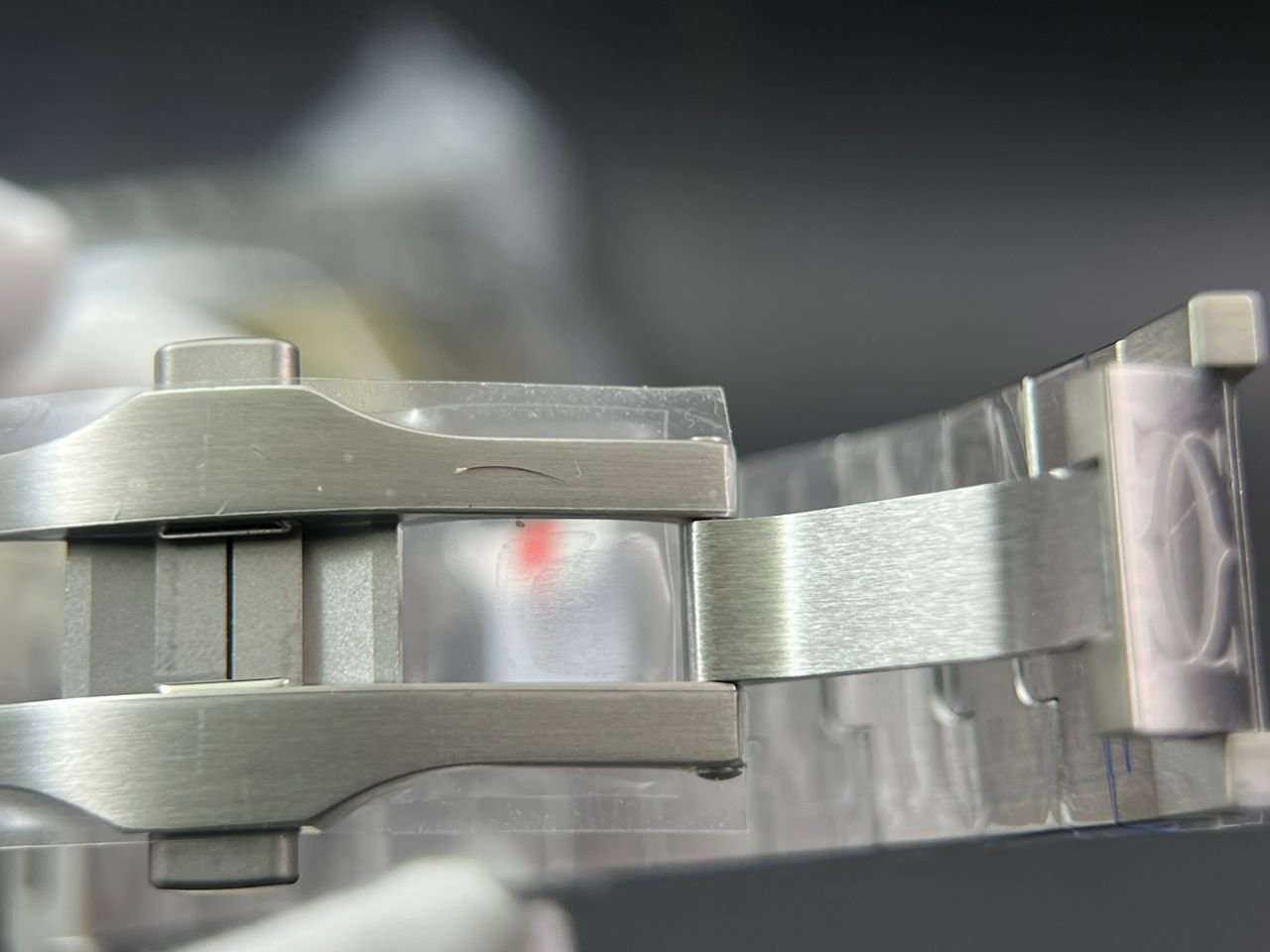 Santos de Cartier XL 40mm SS BVF 1:1 Best Edition Blue Dial on SS Bracelet MIYOTA 9015 - Image 14