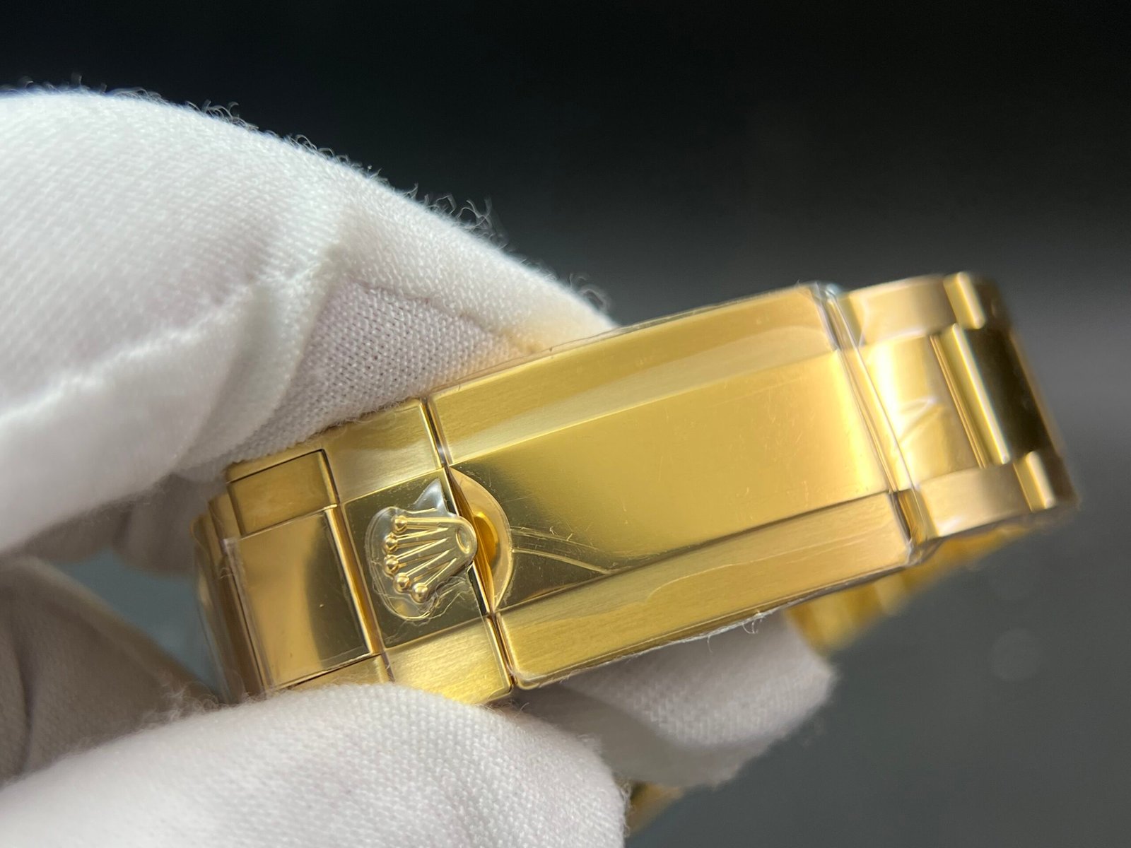 Daytona 116508 Clean Factory Best Edition 904L Steel Green Dial on YG Bracelet SA4130 - Image 12