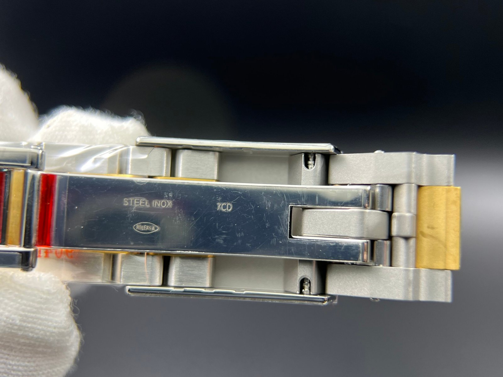 Daytona 116503 SS/YG Clean Factory 1:1 Best Edition White Stick Dial on SS/YG Oyster Bracelet A4130 - Image 10