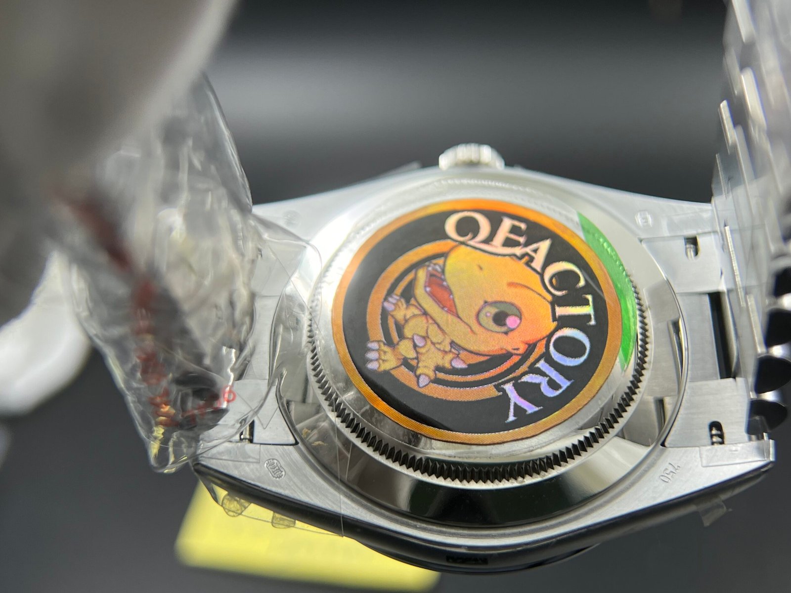 Day Date 40 SS 904L Steel QF 1:1 Best Edition Blue Dial with Arabic Markers on SS Bracelet (Tungsten Heavy Version) - Image 13