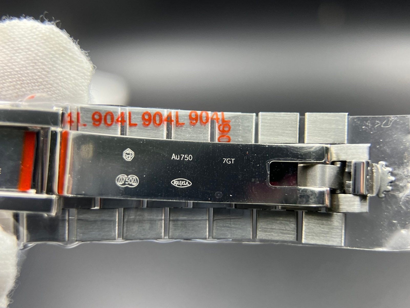 Day Date 40 SS 904L Steel QF 1:1 Best Edition Black Stick Dial on SS Bracelet A2836 (Tungsten Heavy Version) - Image 15