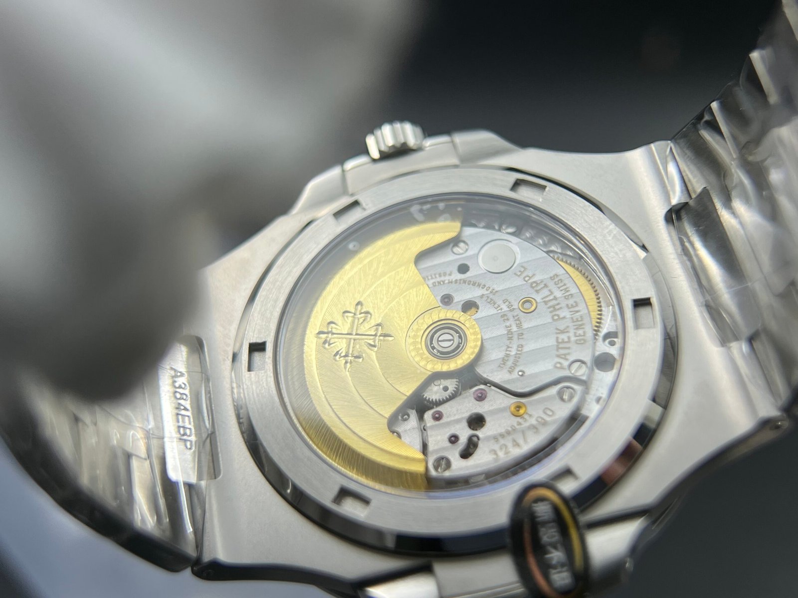 Nautilus 5711/1A 3KF 1:1 Best Edition White Textured Dial on SS Bracelet A324 Super Clone V2 - Image 14