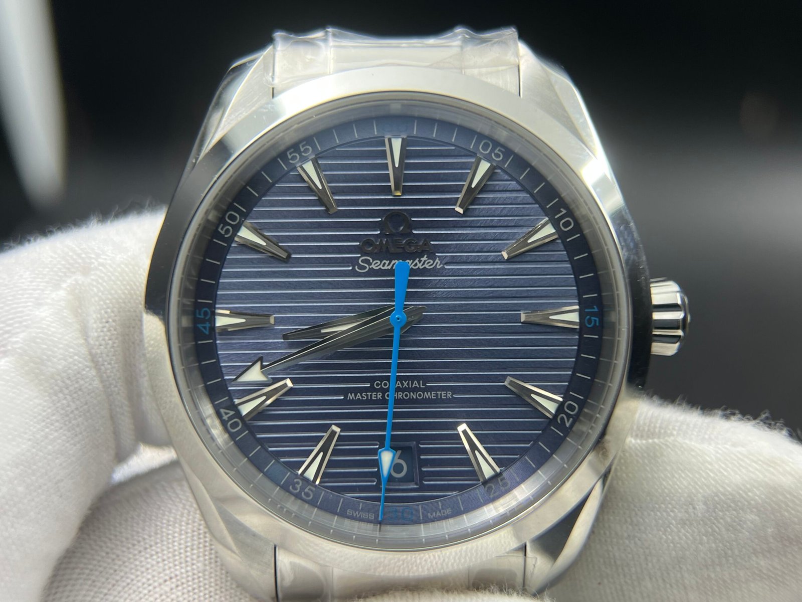 Aqua Terra 150M Master VSF 1:1 Best Edition Summer Blue Dial on SS Bracelet A8900 Super Clone - Image 8