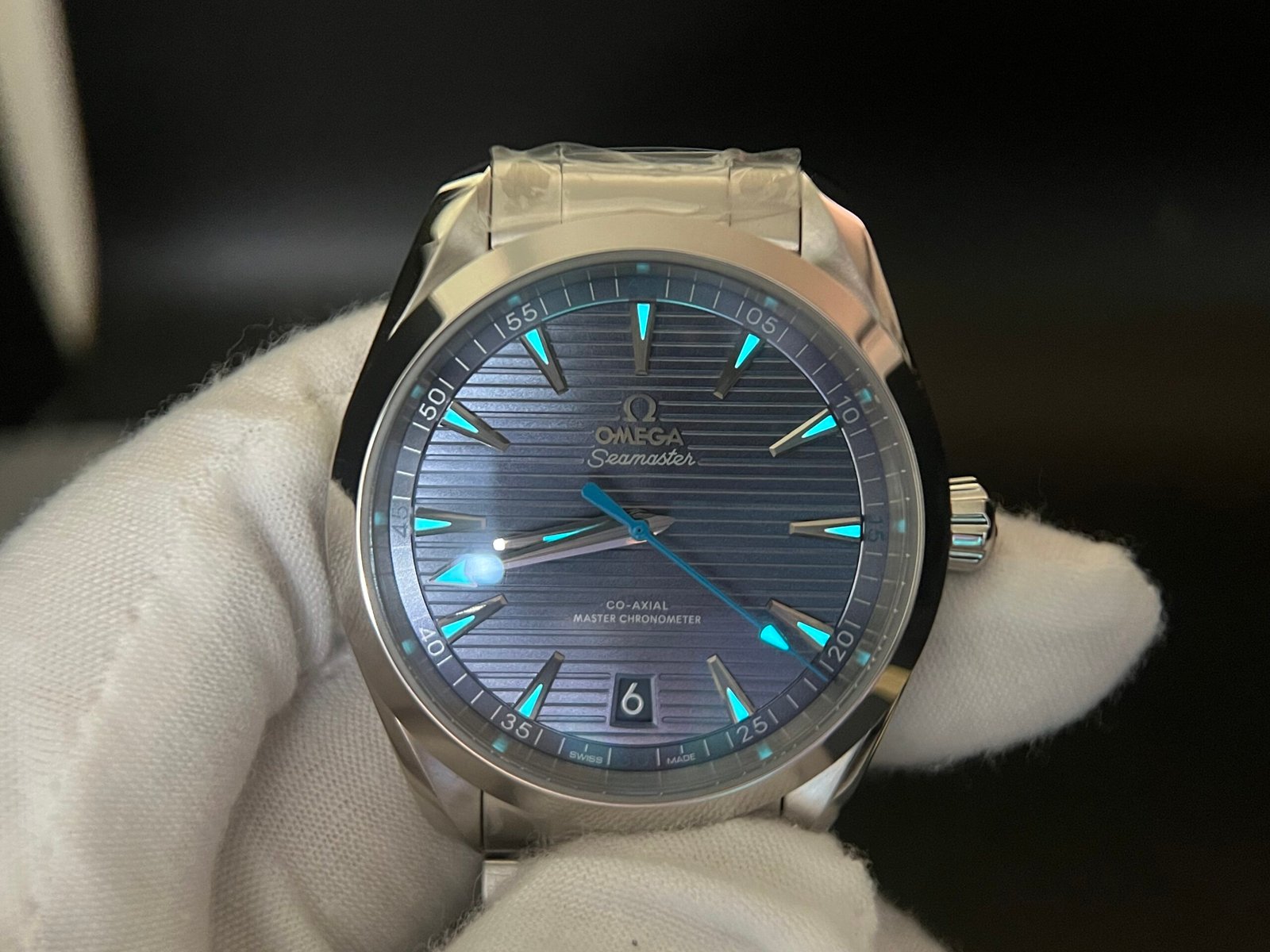 Aqua Terra 150M Master VSF 1:1 Best Edition Summer Blue Dial on SS Bracelet A8900 Super Clone - Image 9