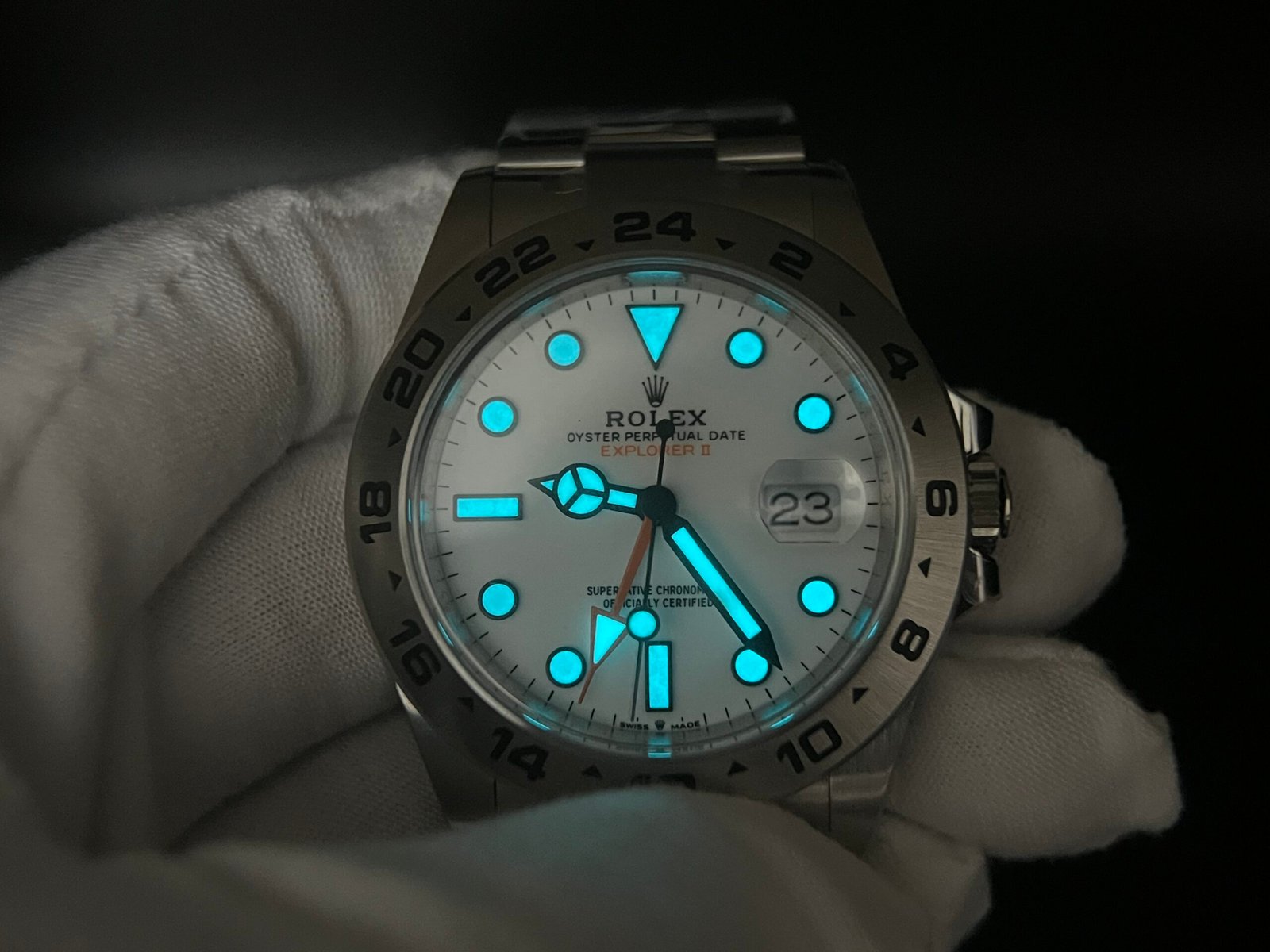 Explorer II 42mm 226570 Clean 1:1 Best Edition White Dial on 904L SS Bracelet DD3285 - Image 14