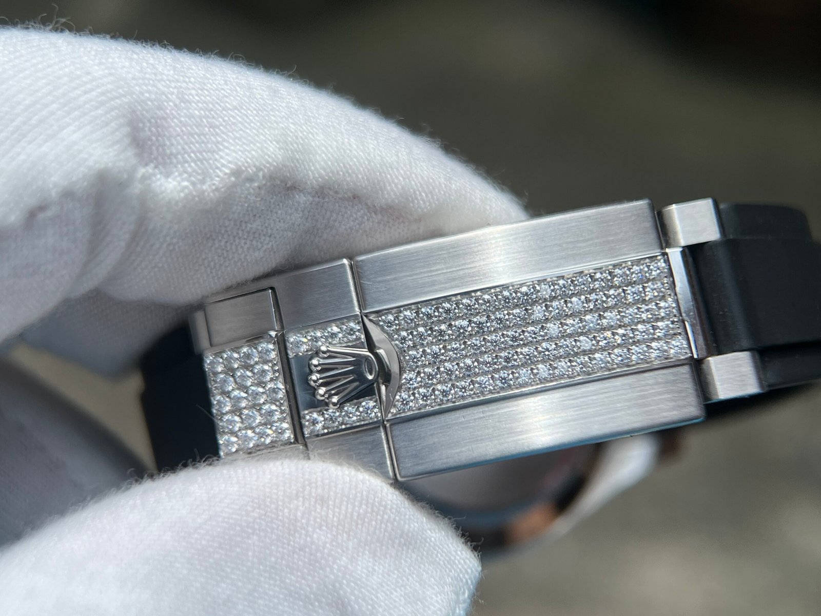 Daytona 126539 moissanite Bezel Custom Modified SA4130 (Based on Clean Factory Daytona) - Image 13