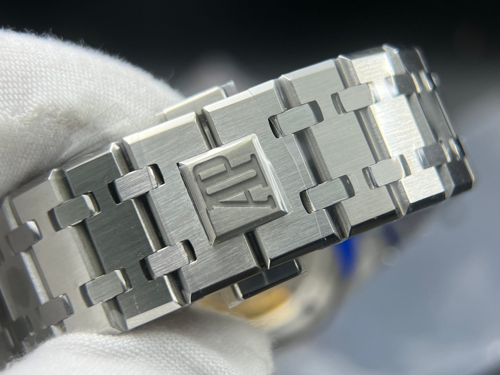 Royal Oak 41mm 15500 SS 1:1 Upgrade Dial and Calendar wheel crystal glass (Based on APS) - Image 15